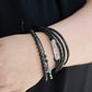 Paparazzi Bracelet - Change the World- Black Pull Tie- Inspirational- Urban
