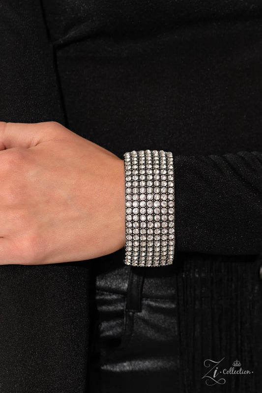 Made for Now - White - 2023 Zi Collection Bracelet - Paparazzi Accessories